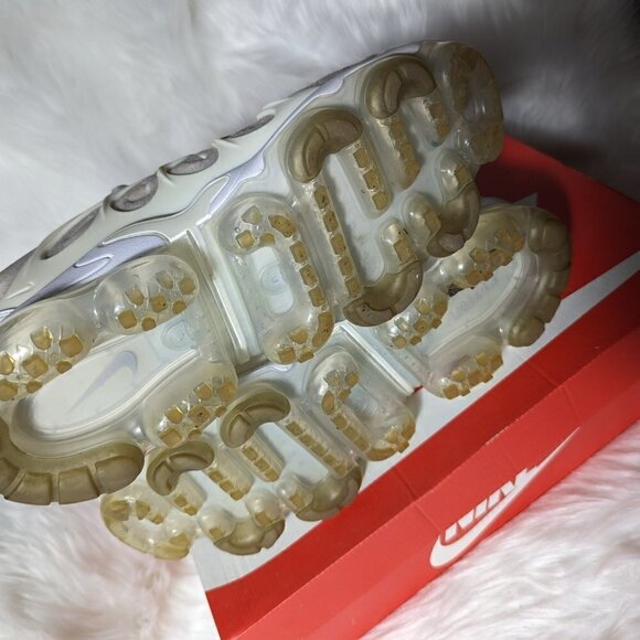 Nike Air Vapormax Plus \'White & Pure Platinum\' Size 9 style 924453100 main image 12